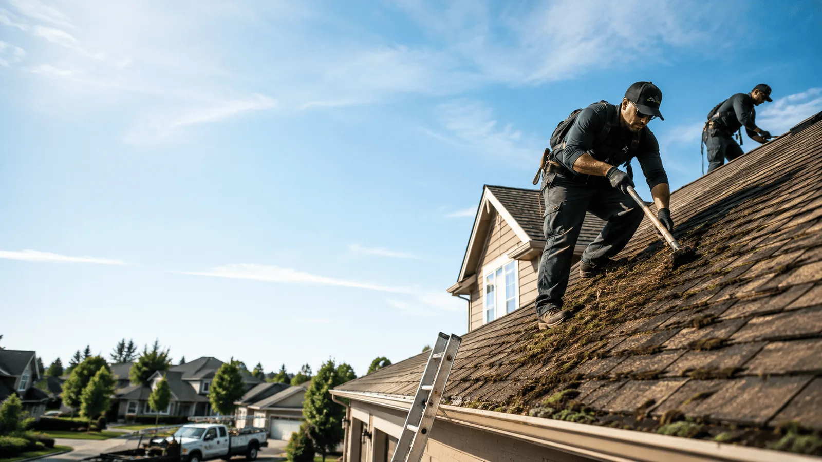 Roof Moss Removal in Beallsville, PA near me